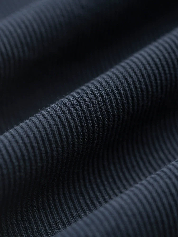 26 New autumn and winter heavyweight pants with diagonal stripes for men