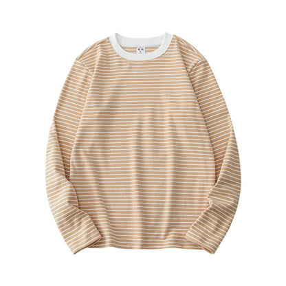 26 Striped autumn and winter base shirt