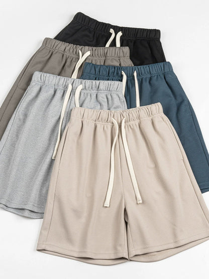 26 Loose-fitting and versatile men's five-point pants