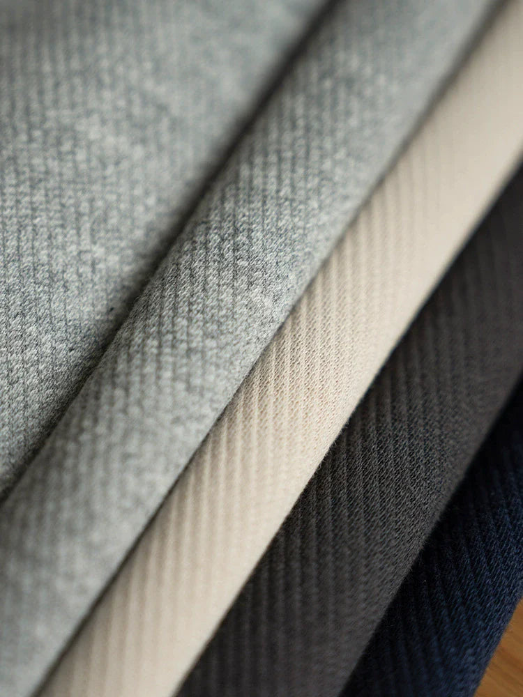 25 twill pants with plush and thickened autumn and winter styles, loose fit