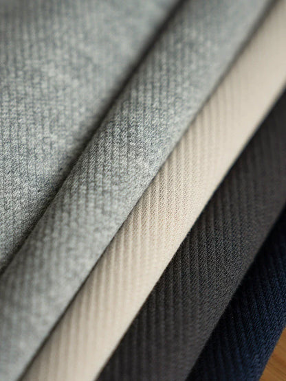 25 twill pants with plush and thickened autumn and winter styles, loose fit