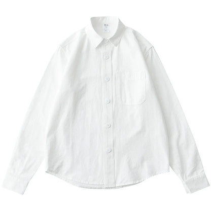 American pure cotton long sleeved shirt